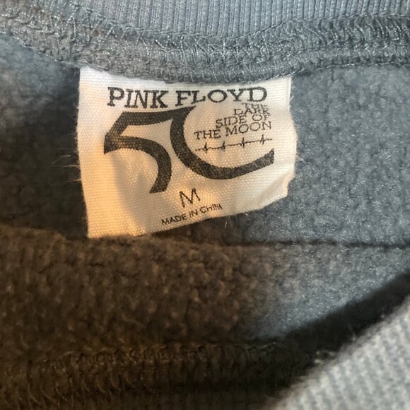 Title Pink Floyd Dark Side of the Moon 73 long sleeve gray sweater with 50th - Picture 6 of 7
